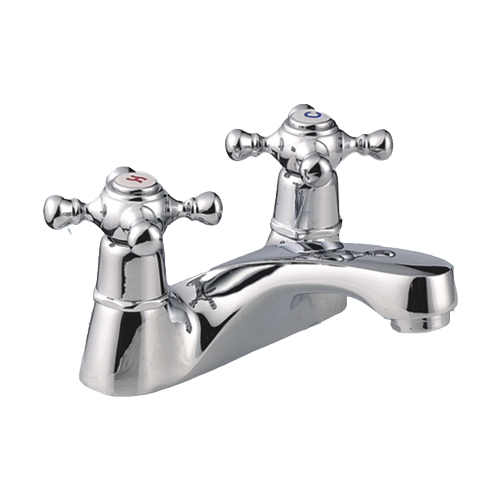 Grifo lavabo ABS 4 inches monomando frio-calor YM-4035