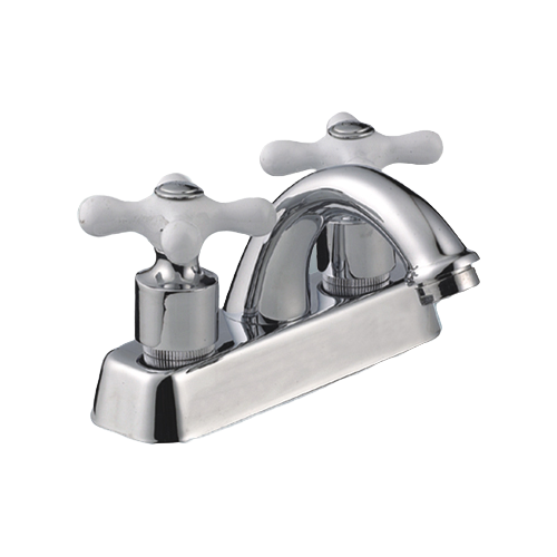 Grifo lavabo ABS 4 inches monomando frio-calor YM-4036