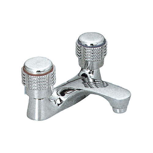Grifo lavabo ABS 4 inchesdoble manija YM-4042
