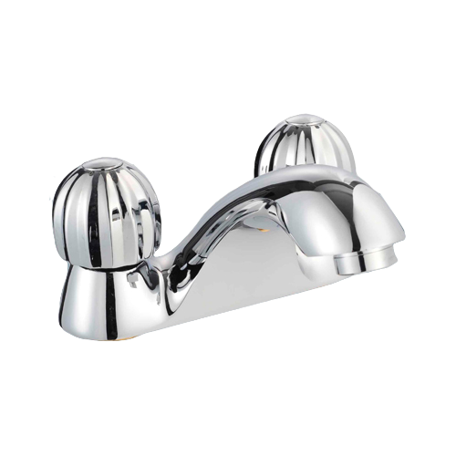 Grifo de lavabo de zinc de 4 