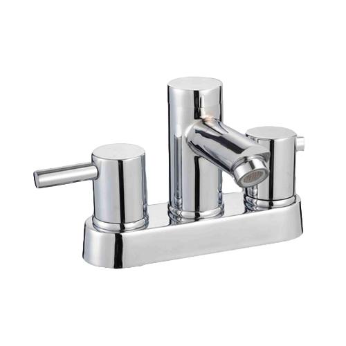 Grifo de lavabo de zinc de 4 