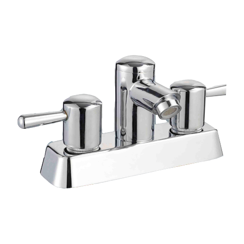 Grifo de lavabo de zinc de 4 